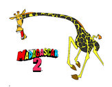 Dibujo Madagascar 2 Melman 2 pintado por isaescriva