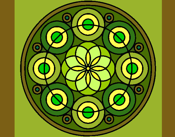 Mandala Green II