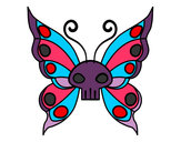 Dibujo Mariposa Emo pintado por nathaApont
