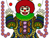 Dibujo Payaso disfrazado pintado por Miicho