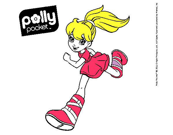 Dibujo Polly Pocket 8 pintado por FERGI