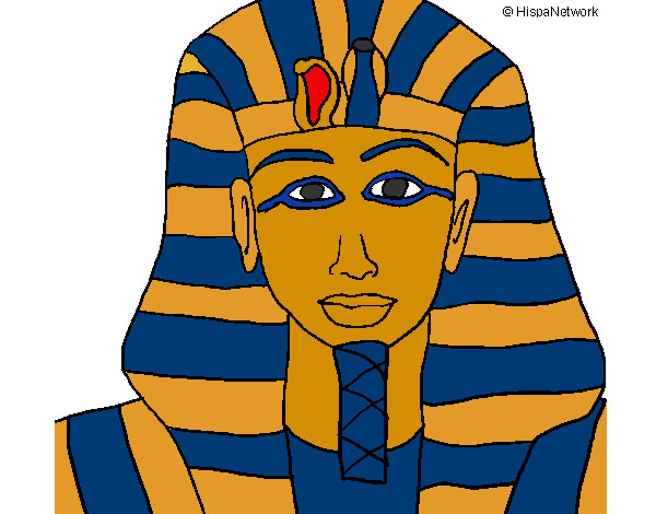 Dibujo de faraon pintado por Armstrong en  el día 20-04-12 a las  22:56:00. Imprime, pinta o colorea tus propios dibujos!