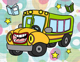 Dibujo Autobús animado pintado por DAYLIN