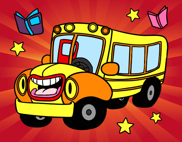 Dibujo Autobús animado pintado por PEPITAYO5
