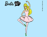 Dibujo Barbie bailarina de ballet pintado por INES170507