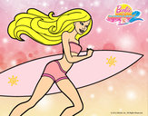 Dibujo Barbie corre al agua pintado por AmuNyan