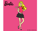Dibujo Barbie y su mascota pintado por annycristi