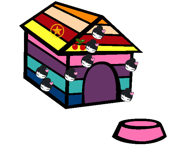 Casa arcoiris, por Uma