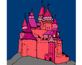 Dibujo Castillo medieval pintado por Oihanko