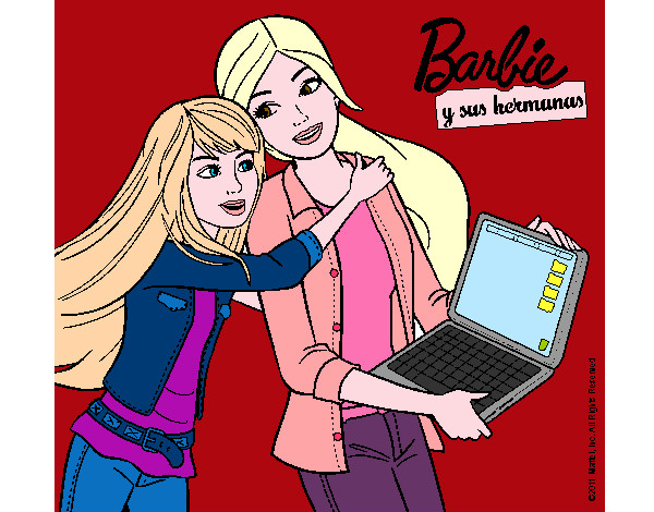 El nuevo portátil de Barbie