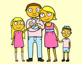 Dibujo Familia unida pintado por carmenms12