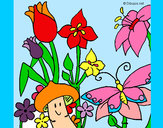 Dibujo Fauna y flora pintado por ashhhh
