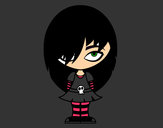 Dibujo Look Emo pintado por Maya123