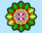 Dibujo Mandala 20 pintado por kika345