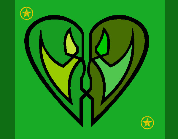 Mandala green