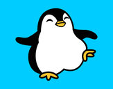 Dibujo Pingüino bailando pintado por mariana920