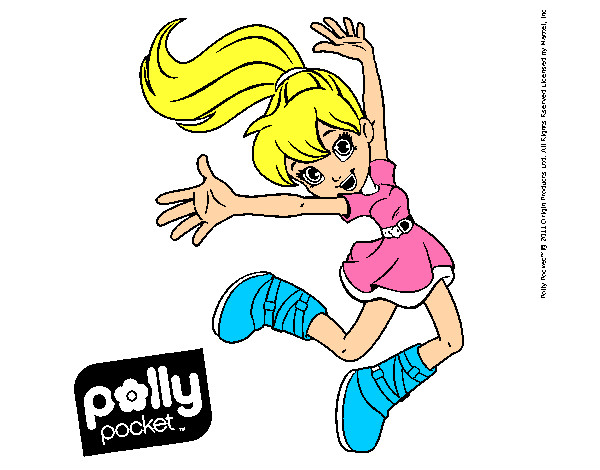 Dibujo Polly Pocket 10 pintado por lukylup