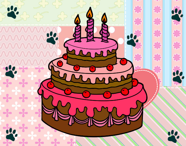tarta de cumpleaños