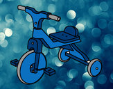 Dibujo Triciclo infantil pintado por rireka