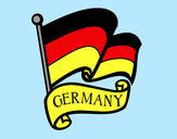Dibujo Bandera de Alemania pintado por Javier-10