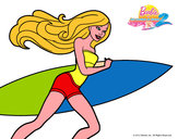 Dibujo Barbie corre al agua pintado por CARMEN47MR