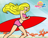 Dibujo Barbie corre al agua pintado por ROSSANA1