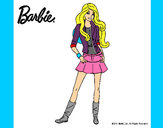 Dibujo Barbie juvenil pintado por mori-alone