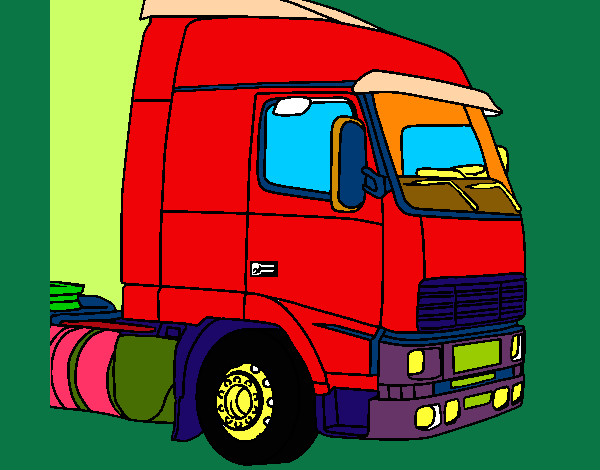 Dibujo Camión 5 pintado por mariapavon