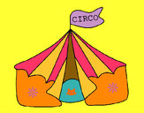 Dibujo Circo pintado por silvitica