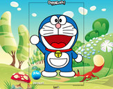 Dibujo Doraemon pintado por astriid