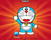 Dibujo Doraemon pintado por carla0514
