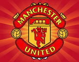 Dibujo Escudo del Manchester United pintado por hola14