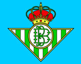 Dibujo Escudo del Real Betis Balompié pintado por BETIKA1998