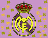 Dibujo Escudo del Real Madrid C.F. pintado por Meryrous