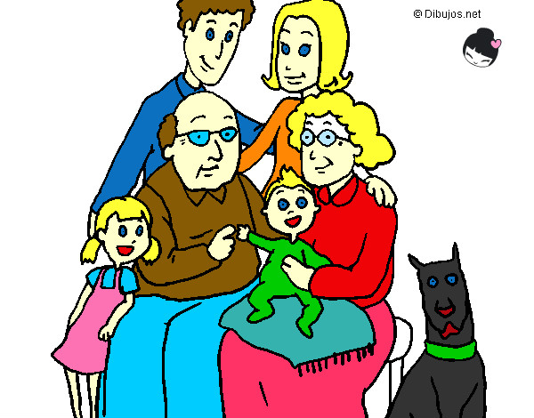 Dibujo Familia pintado por Hesushika