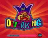 Dibujo Logo Diverking pintado por Marc06
