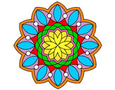 Dibujo Mandala 20 pintado por claudia56