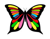 Dibujo Mariposa 8 pintado por tititita