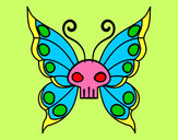 Dibujo Mariposa Emo pintado por izan4