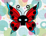 Dibujo Mariposa Emo pintado por silvitica