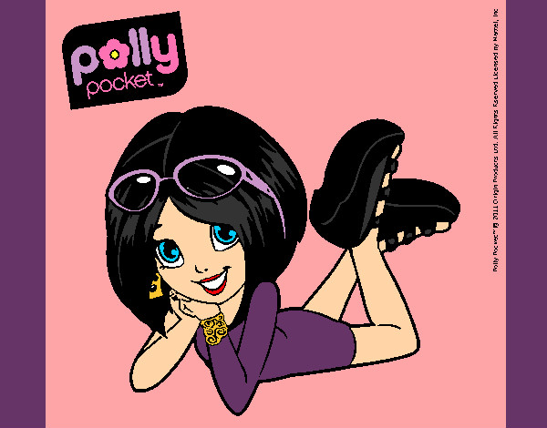 Dibujo Polly Pocket 13 pintado por  palomya