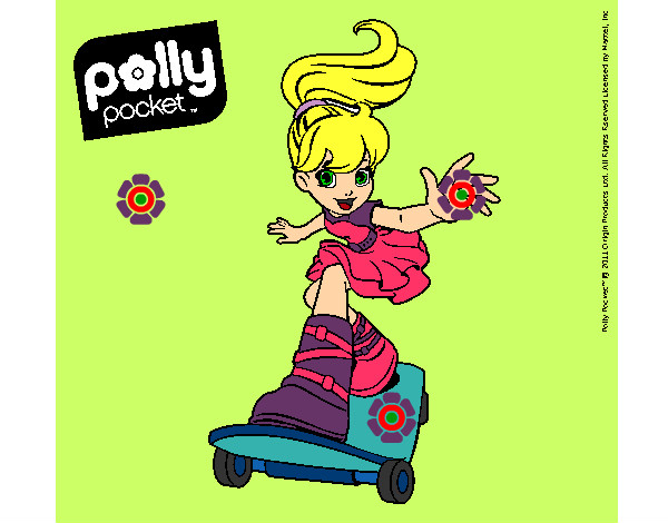 Dibujo Polly Pocket 7 pintado por beliber
