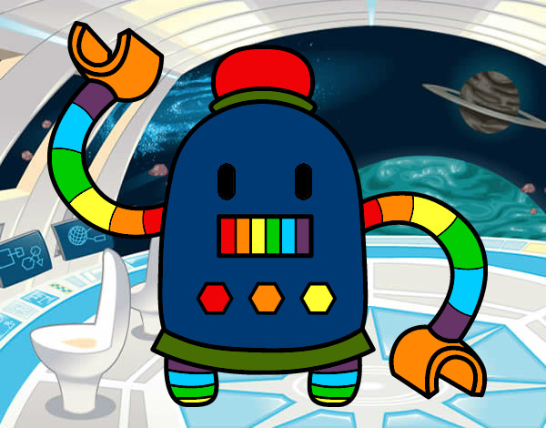 Micky Colorful Robot
