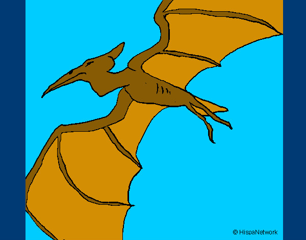 pteranodon volando