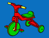 Dibujo Triciclo infantil pintado por queyla