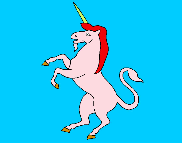 Dibujo Unicornio 1 pintado por INES170507