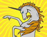 Dibujo Unicornio salvaje pintado por argmaxi