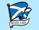 Dibujo Bandera de Escocia pintado por gomezeste