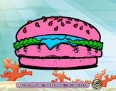 Dibujo Crea tu hamburguesa pintado por izan4