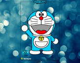 Dibujo Doraemon pintado por natamartin